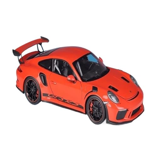 Modelos A Escala 1 18 para Porsche 911 GT3 RS Coche Deportivo Colección Coches Miniatura Aleación Modelo Coche Deportivo Vehículo Juguete Decoración del Hogar(B)
