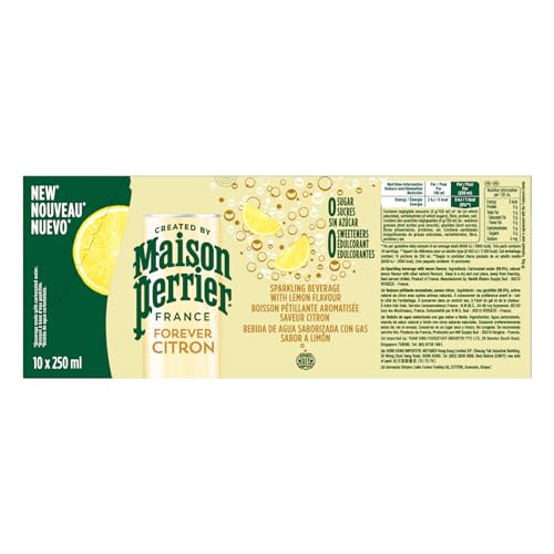 Maison Perrier Forever Sparkling Beverage Lemon 10 x 250ml
