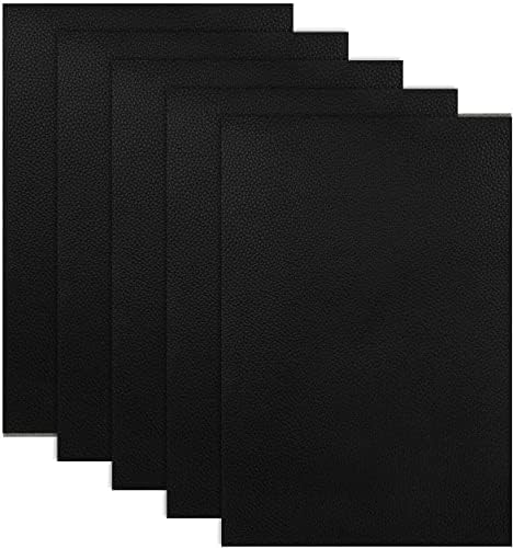 CREON: Black Leather Repair Patch,self Adhesive Vinyl Couch Furniture Sofa Car Seat Belts Handbags Jackets (3X8 INCH (8 PCS))-image-6