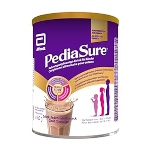PediaSure Shake Chocolat – Complément alimentaire pour enfants – Shake contenant multivitamines et minéraux, des protéines et des oméga 3 et 6 – À partir de 1 an – 1 x 850 g