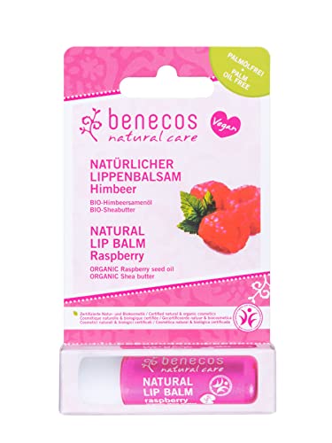 Benecos - natural beauty 93697 - bálsamo labial - frambuesa - vegano