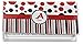 YouCustomizeIt Red & Black Dots & Stripes Vinyl Checkbook Cover (Personalized)