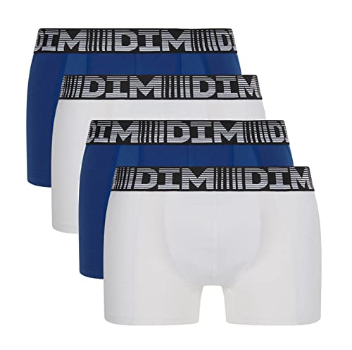 Bóxer Dim 3D Flex Air pack de 4 calzoncillos de algodón elástico para hombre