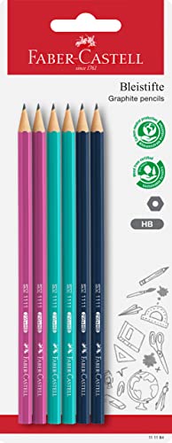 Crayons incassables HB Faber-Castell 111184 mine haute résistance pour écriture quotidienne