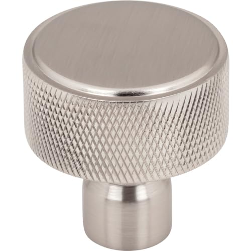Top Knobs Garrison Knob 1 1/4 Inch Brushed Satin Nickel
