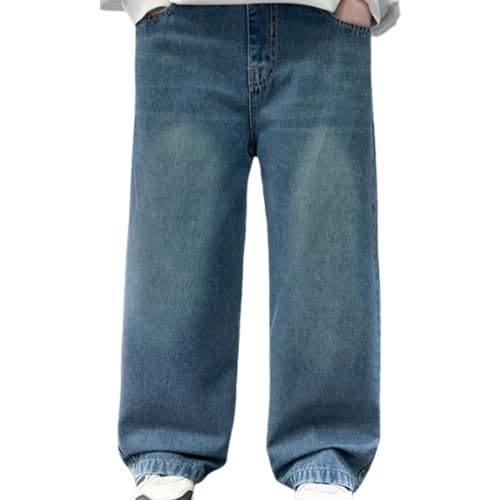 Boys Cargo Pants Comfortable Elastic Waist Casual Wear Bottoms for Children Regular Fit Outdoor Play and School