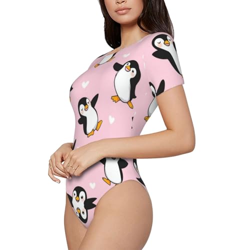 One Piece Swimsuit for All Women, Crewneck Swimwear Monokini Beachwear2