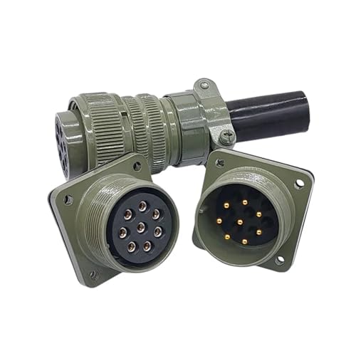 Conector circular militar de 8 pines MS3102 compatible con socket 3102 22-23P 3