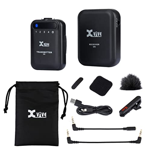 Xvive - U6 Compact Wireless Mic System - Sistema Microfonico Wireless Digitale A Capsula Integrata - 5