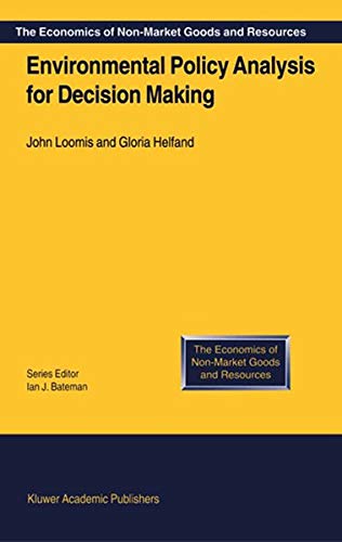 Buy Environmental Policy Analysis for Decision Making — BookShops.in