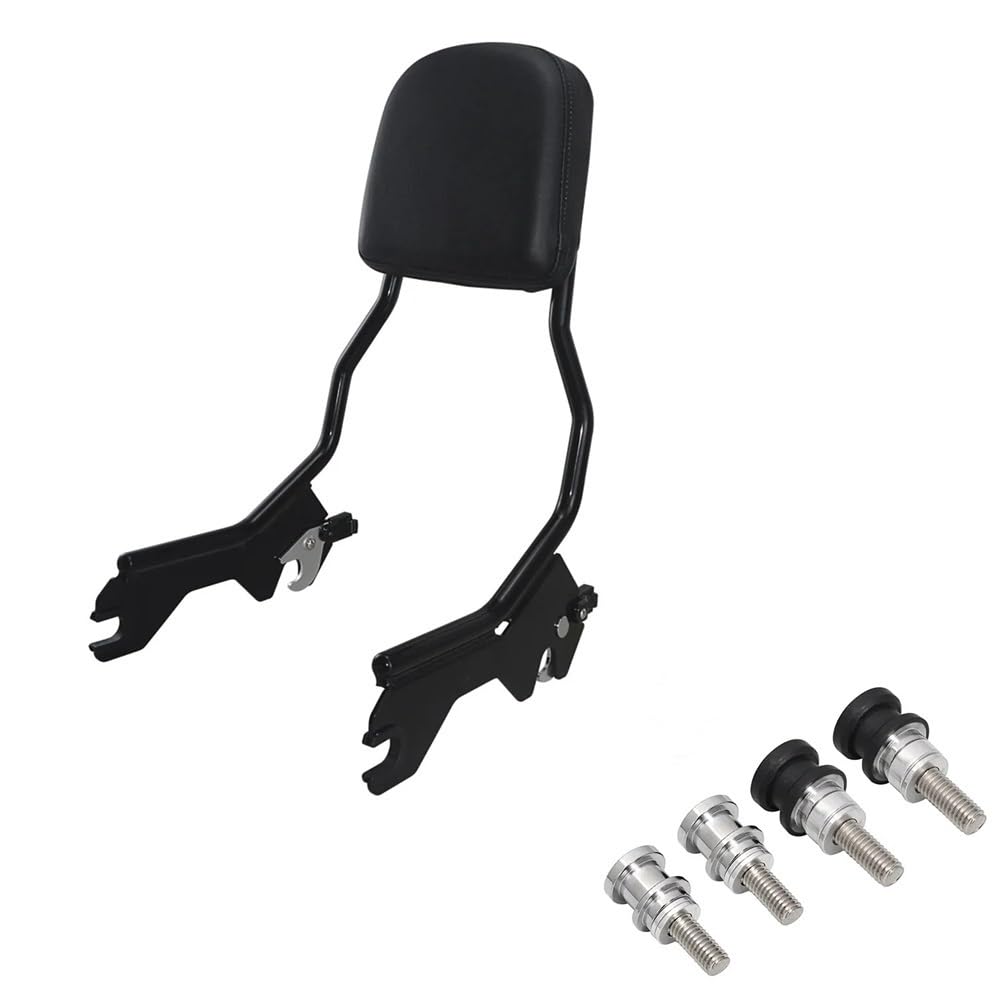 Coussin de dossier arrière moto vertical kit de fixation pour FXLR - 8