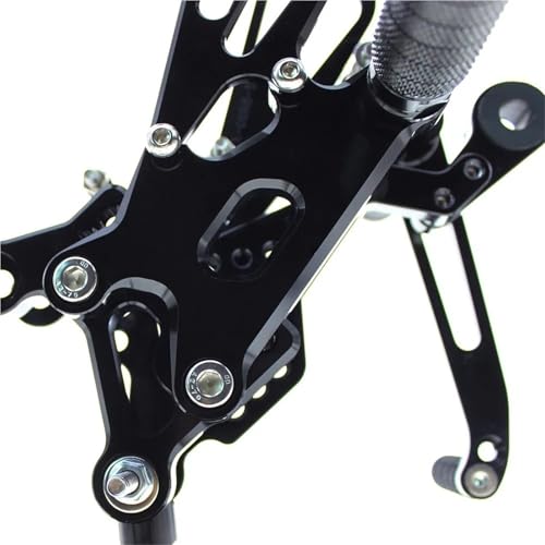 Commandes Reculées YZF R6 Argent : Améliorez la Position et l'Appui Moto - 5