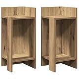 【Utilisation polyvalente :】 cette table peut être utilisée à la fois comme table basse d'appoint pratique et comme meuble d'exposition élégant. Vous pouvez facilement placer une tasse de café à portée de main sur le plateau de la table ou l'utiliser pour présenter des photos et des collections personnelles.