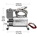 ZHSYMX Universal 150 PSI Horns Heavy Duty Onboard Air Compressor, Replacement for Truck/Car Train Horn/Suspension/Ride/Bag kit/System and All 12v Vehicles like Semi/Pickup Trucks, Silver 1/4
