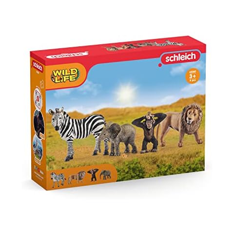 Coffret animaux sauvages Schleich Cover