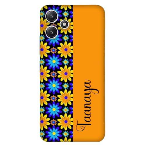 Image of Customise Name Case Cover for Xiaomi Poco C65 4g Multicolor