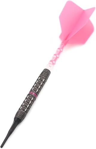 Miniatura 3 de CUESOUL SEAT - Juego de dardos de punta suave de tungsteno (0.63 oz, 90 % tungsteno) con acabado de pintura al óleo y unificación ROST T19 Flight