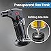 Torch Lighters 5 Pack Butane Refillable Jet Flame Torch Lighter Multi Utility Lighter Blow Windproof Torch for Candle Fireplace Camping Grill BBQ(Fuel Not Included)