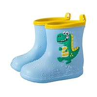 Wellies Kids, Big Kid Wellingtons Shoes Toddler Boys's Shoes Wellington/Rain Boots Junior Wellies for Children for Baby, Little Kid, Big Light Blue