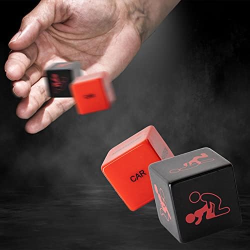 Need For Gift - Fitness Activities Game Dice - Christmas Stocking Filler for Him - Novelty Funny Gift for Men Naughty Gifts for Man Women Her Boyfriend Girlfriend (1 Set)