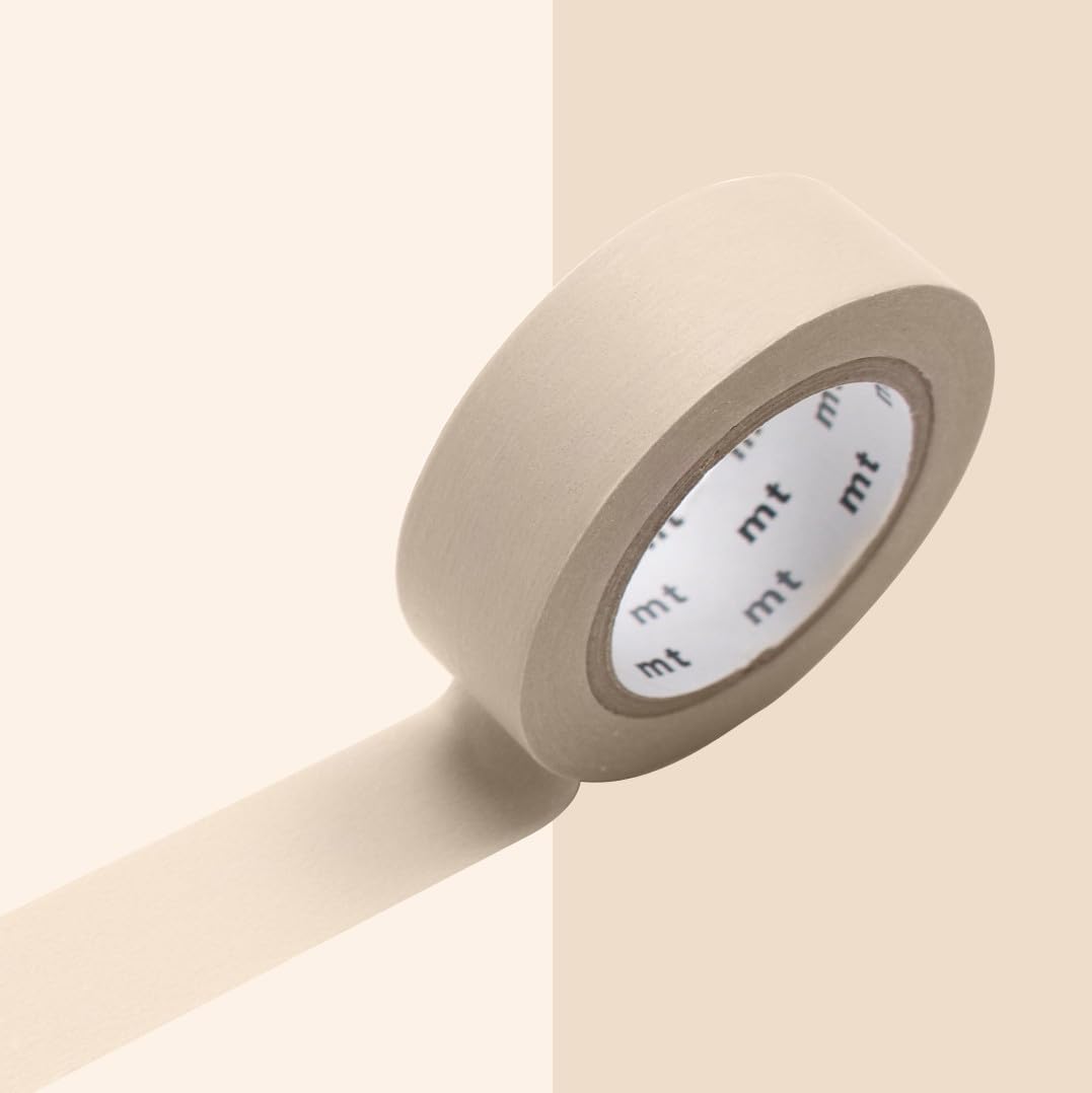 MT ProductsPastel Cocoa Washi Masking Tape - 1 Roll - 15mm x 7m
