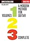 William Leavitt Modern Method for Guitar Volumes 1 2 3 | Gitarrenschule mit Übungen für Anfänger und Fortgeschrittene | Komplettes Gitarrenbuch | ... und Studium: Volumes 1, 2, 3 Complete