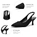 DREAM PAIRS Zapatos de Tacón Gato Clásicos Mujer de Zapatos de Salón PU Slingback con Plantilla Comoda para Boda Fiesta Imagen de DREAM PAIRS Zapatos de Tacón Gato Clásicos Mujer de Zapatos de Salón PU Slingback con Plantilla Comoda para Boda Fiesta