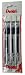 Produktbild Pentel LR7-AX Energel Nachfüllmine, 0,7 mm Kugeldurchmesser = 0,35 mm Strichstärke, 3-er Pack, schwarz