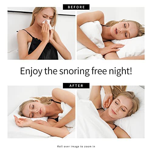 Snore Stopper Anti Snoring Devices Silicone Magnetic Anti Snoring Nose Clip, Help Stop Snoring, Quieter Restful Sleep (Transparent-4Pcs) #TOP2