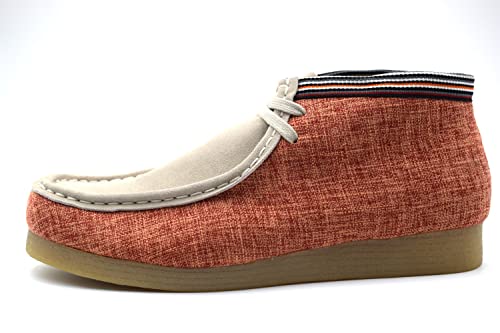 NEKTA /ke'nekt/ Kingston Chukka Boots for Men - Men's High-Top Casual Boots - Dessert Boots - Leather Suede and Textile2