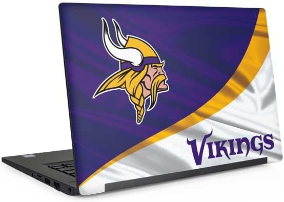 Skinit Decal Laptop Skin Compatible with Latitude 7430 - Officially Licensed NFL Minnesota Vikings Design
