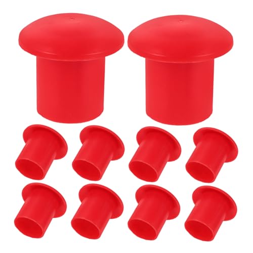 Capuchons pour barres d'armature à visser Zerodeko évitant les accidents de chantier et jardin