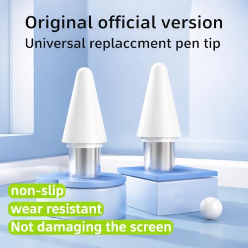 Image of Universal Stylus Pen Stylus for Android Touchscreens, Rechargeable Fine Tip Digital Pen for Writing, Drawing & Note-Taking, Works with Compatible ipad & Android and iOS Devices (White-New)