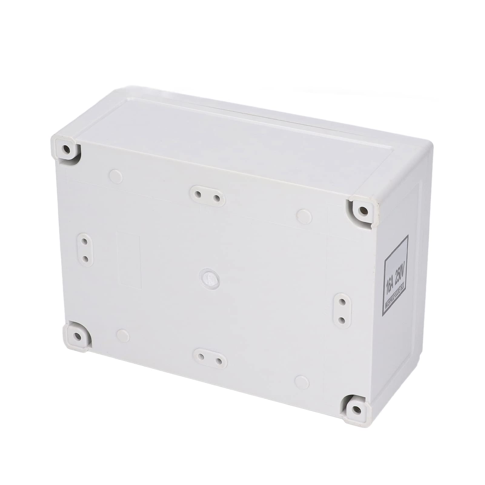 Steckdose, ABS-Kunststoff, Stoßfest, Wandmontage-Steckdose mit 230 V, 40 A, 1P+N RCD, für Innen- und Außenbereiche, Parks, Gärten, Garagen