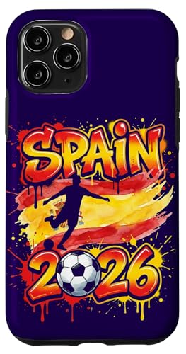 �X�y�C�� ESP 26 �t�@�� �J���t���y�C���g �X�v���b�V���t���b�O �X�}�z�P�[�X iPhone 11 Pro �p