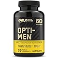 Optimum Nutrition Opti-Men Multivitaminico, 180 Compresse, Fornitura di 2 Mesi