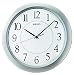Produktbild Seiko Wanduhr silber Kunststoff Schleichende Sekunde QXA352S