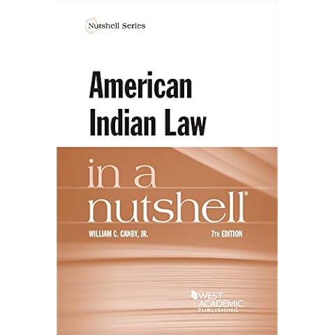 American Indian Law in a Nutshell (Nutshells) Cover