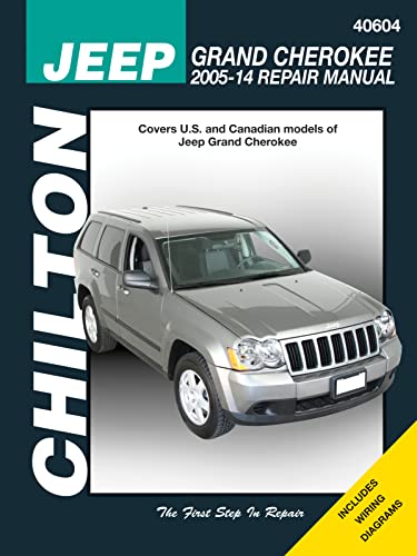 Jeep Grand Cherokee, '05-'14: Does not include information specific to diesel engine models (Chilton Automotive)