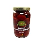 Sanniti Sweet Cherry Pepper, 14 oz