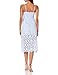 ASTR the label womens Sleeveless Lace Fit & Flare Midi Dress, Periwinkle, X-Small US