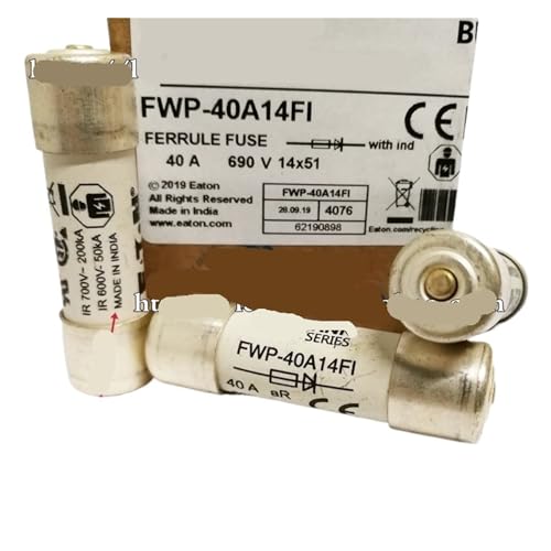 Fusible à percuteur FWP-40A14FI 40A 690V cartouche cylindrique 14x51mm pour sectionneur industriel