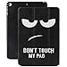 A-BEAUTY iPad 9.7 2018/2017 Custodia, Ultra Sottile Dipinto in Pelle TPU Favo, Supporto Trifold con Auto Sveglia/Sonno per Apple iPad 9.7 2018/2017 / iPad Air 2 / Air, Don't Touch My Pad