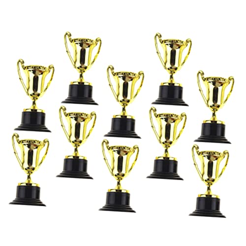 Sosoport 20 Peças Troféu De Plástico Mini Brinquedos Brinquedos De Beisebol Medalhas De Beisebol Tro