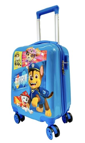 Image of ADSON PC Kids Trolley 360 Rotating Luggage 360 Wheels Non-Breakable Exclusive Edition 20 Inch Kids Hardsided Suitcase with 4 Wheels, 360 Wheel Travel Trolley Bag
