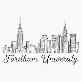 Magnet Fordham University Viny Magnetic Bumper Sticker 5"
