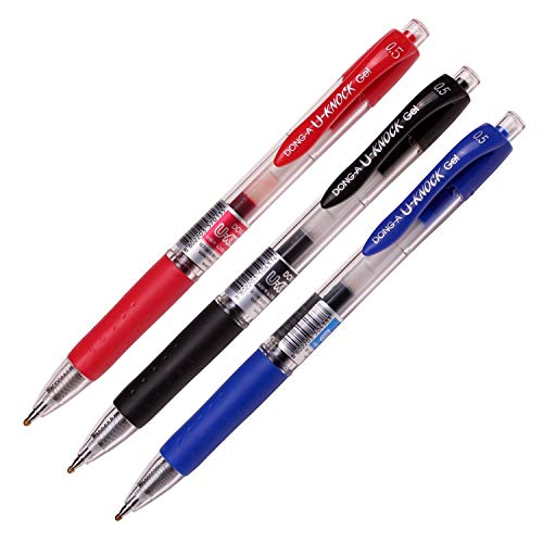 Bolígrafo Dong-A U-Knock Gel Ink 0.5mm (12 unidades) miniatura 2