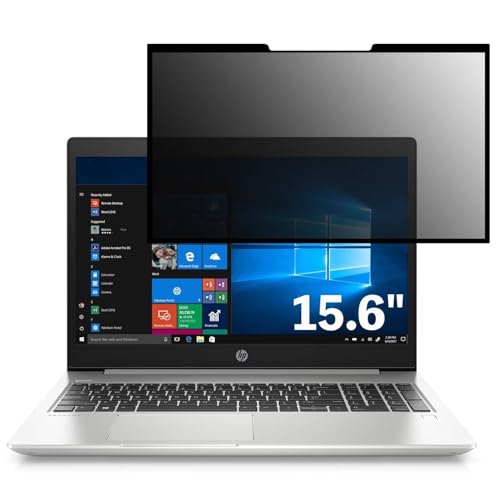 HP ProBook 450 G7 Notebook PC 15.6インチ 16:9 対応 粘着 着脱式 覗き見防止フィルム プライバシーフィルター ブルーライトカット 反射防止 パソコン PC モニター 液晶保護 保護シート