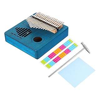BIENKA Pouce Piano Kalimba 17 Touches Doigt Piano Instrument de Musique avec Instruction D’étude Tune Marteau Cadeau for… - Les Beatles, Paul McCartney, John Lennon, RIngo Starr, George Harrison