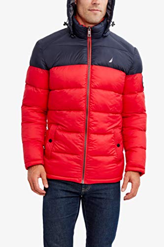 Nautica Men's Water Resistant Nylon Puffer Jacket4